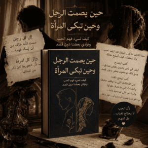 حين يصمت الرجل وحين تبكي المرأة